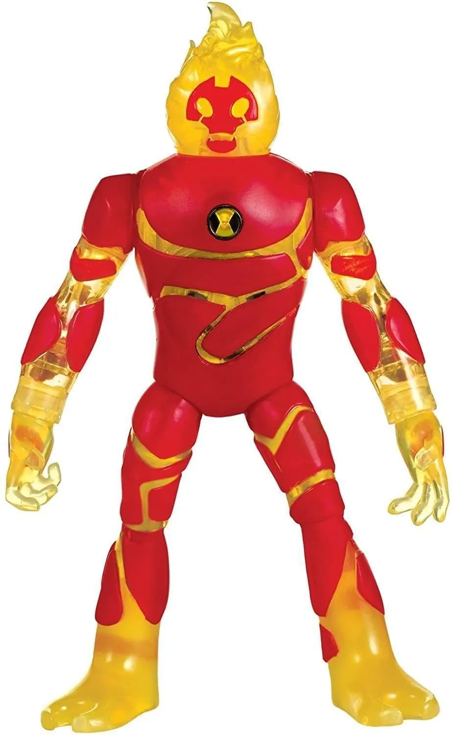 Ben 10 BEN01000 Power Up Heatblast Deluxe Action Figure