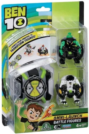 Ben 10 BEN22000 Omni Launcher & Battle Figures