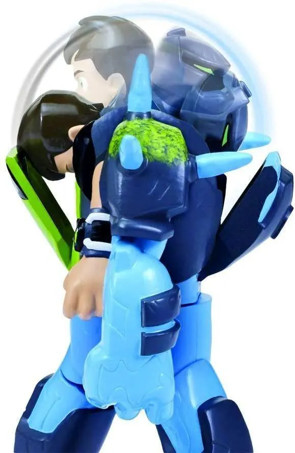 Ben 10 BEN29200 Ben-To-Shockrock Transforming Action Figure