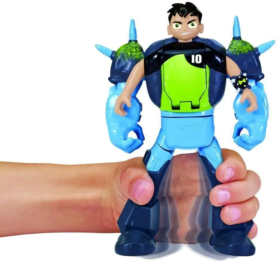Ben 10 BEN29200 Ben-To-Shockrock Transforming Action Figure