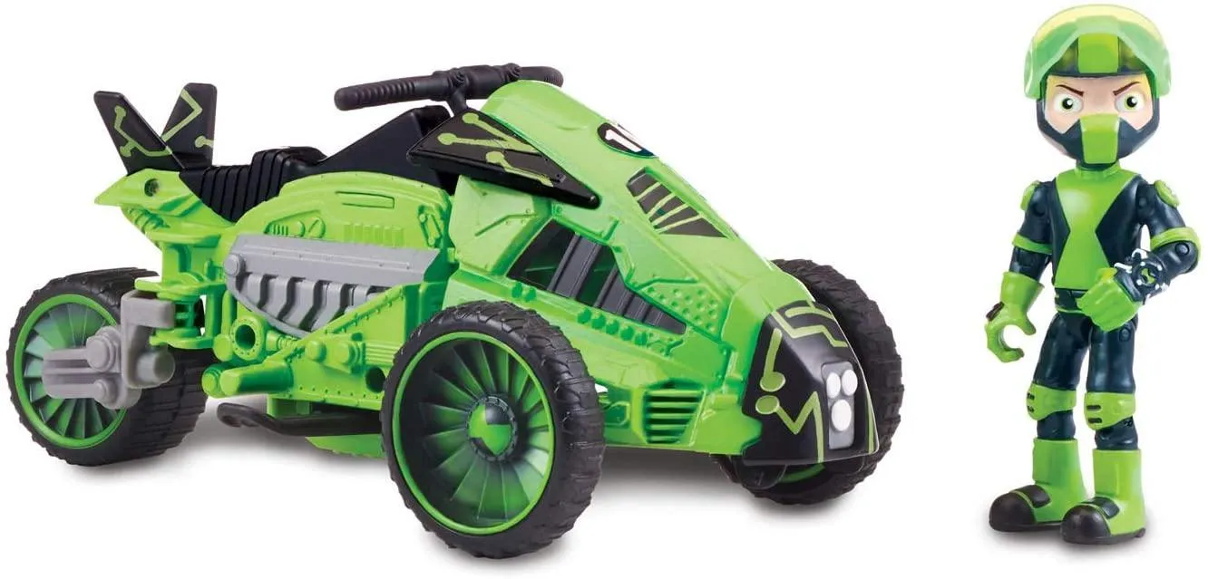 Ben 10 BEN48000 Flair Ben's Transforming Omi-Cycle Multicolour