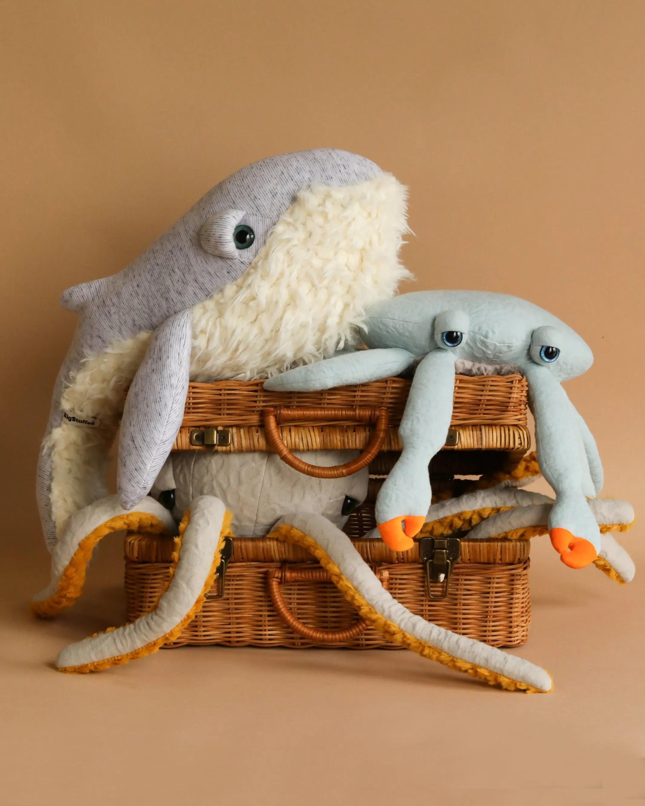 BigStuffed Small Grandpa Whale Odin Parker