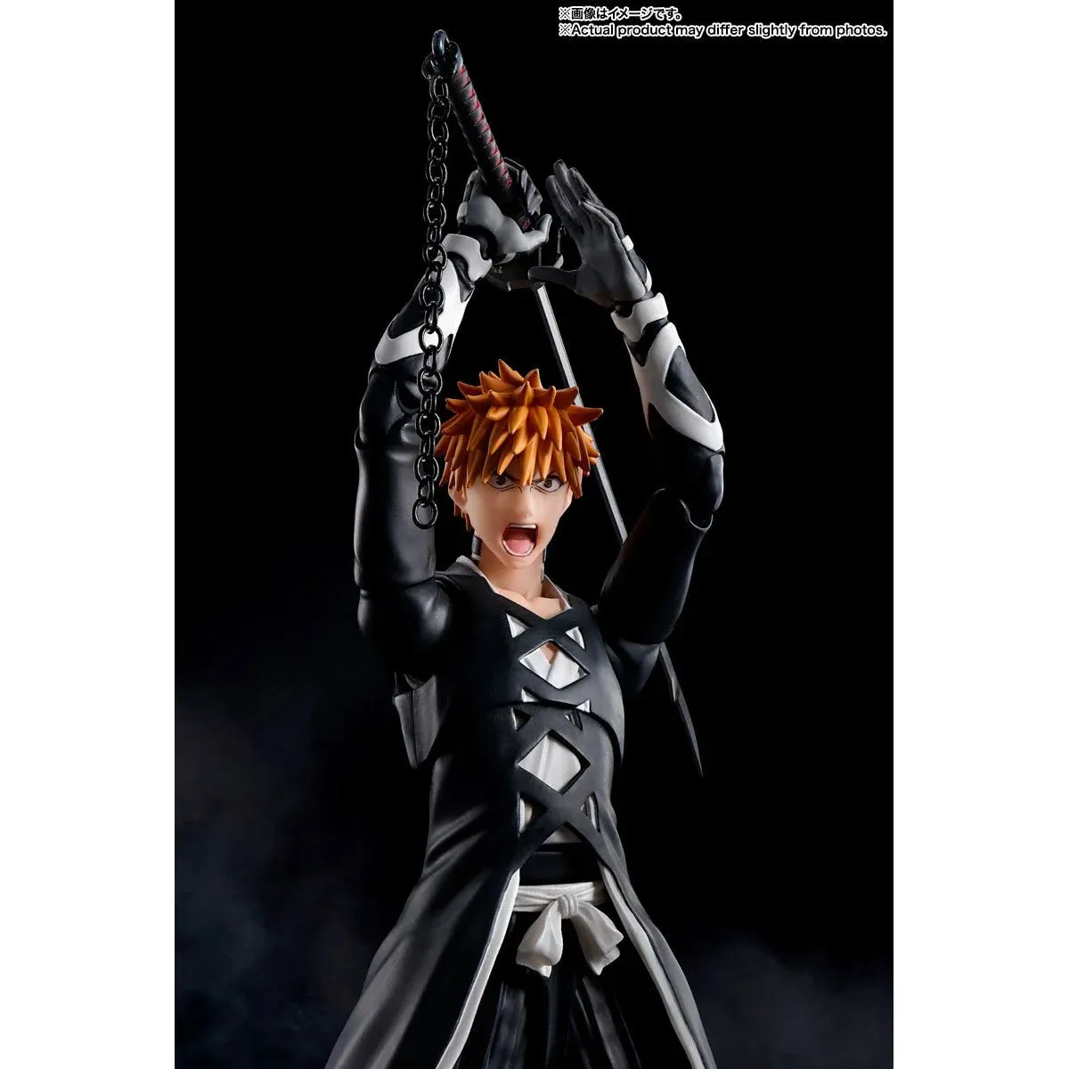 Bleach Ichigo Kurosaki Bankai S.H.Figuarts Figure by Bandai