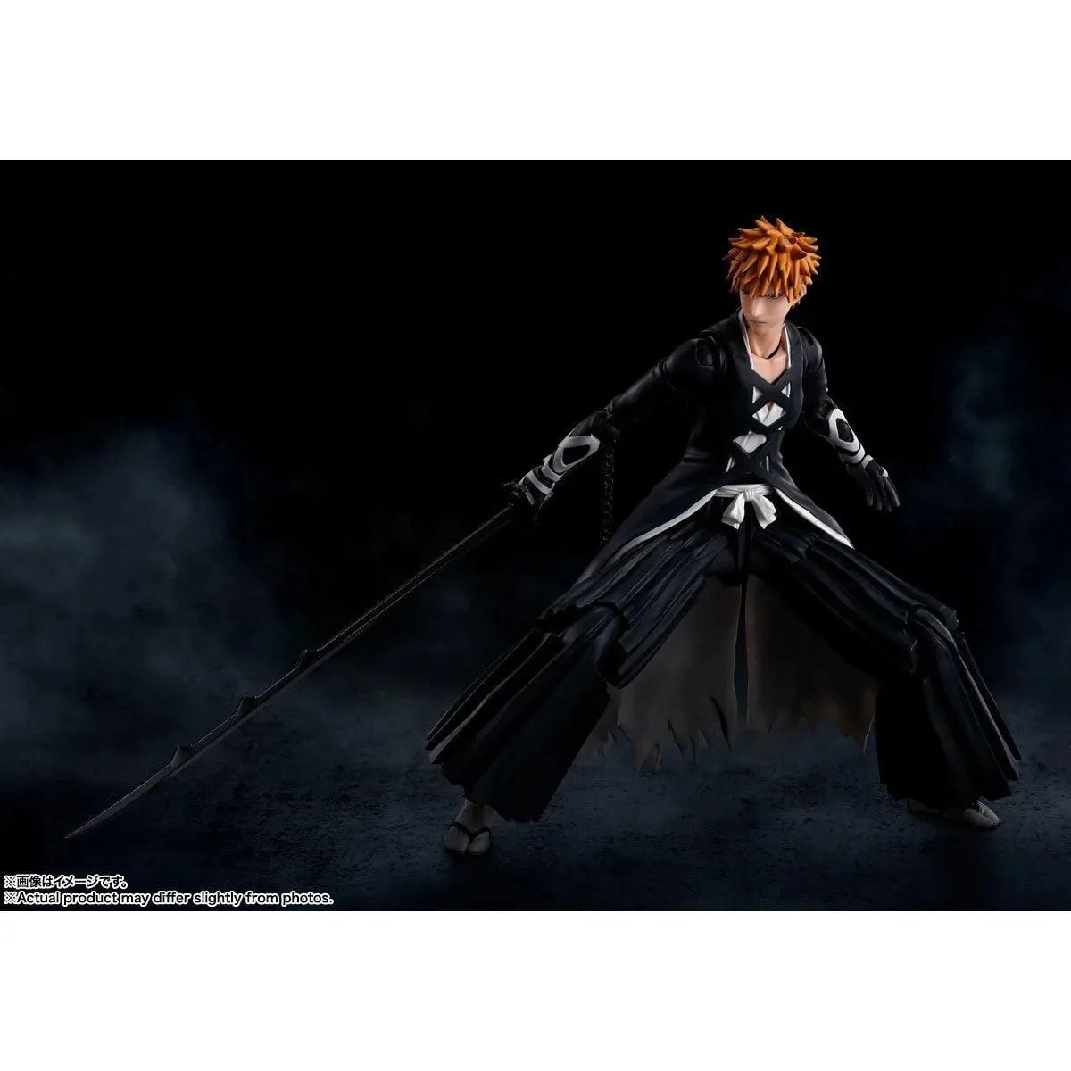 Bleach Ichigo Kurosaki Bankai S.H.Figuarts Figure by Bandai