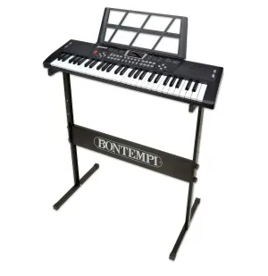 BONTEMPI 54-Key Electronic Keyboard with Stand