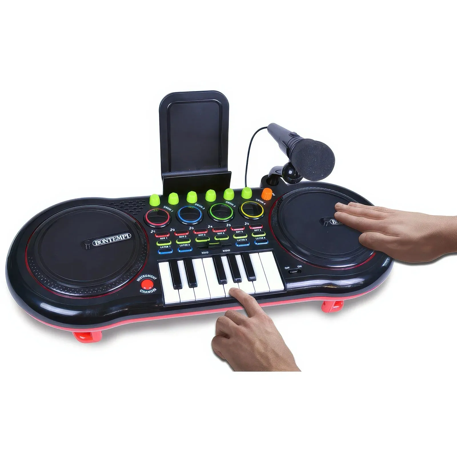 BONTEMPI DJ Mixer with Microphone