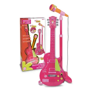 BONTEMPI Electronic Rock Guitar - Pink