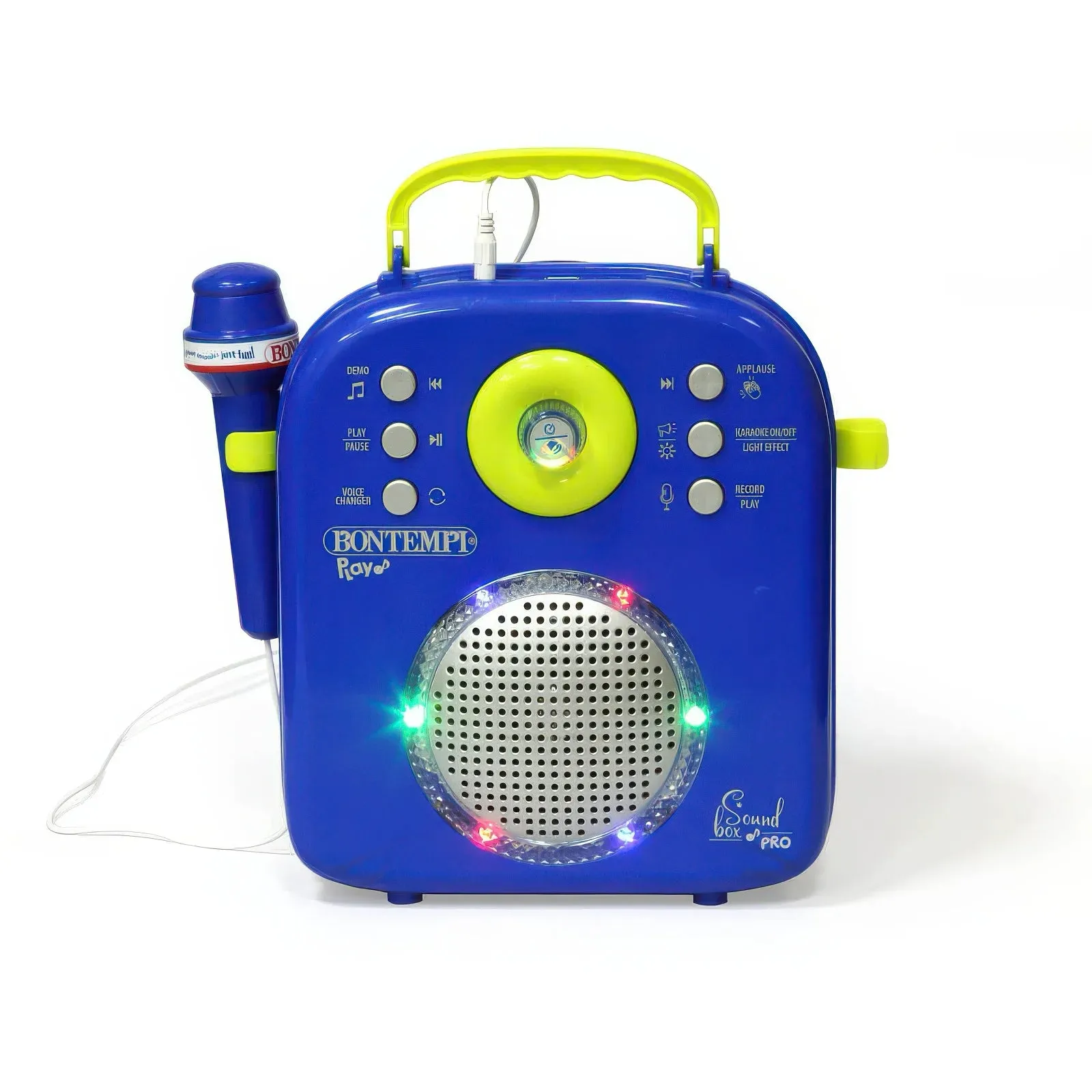 BONTEMPI Karaoke Sound Box with 2 Microphones