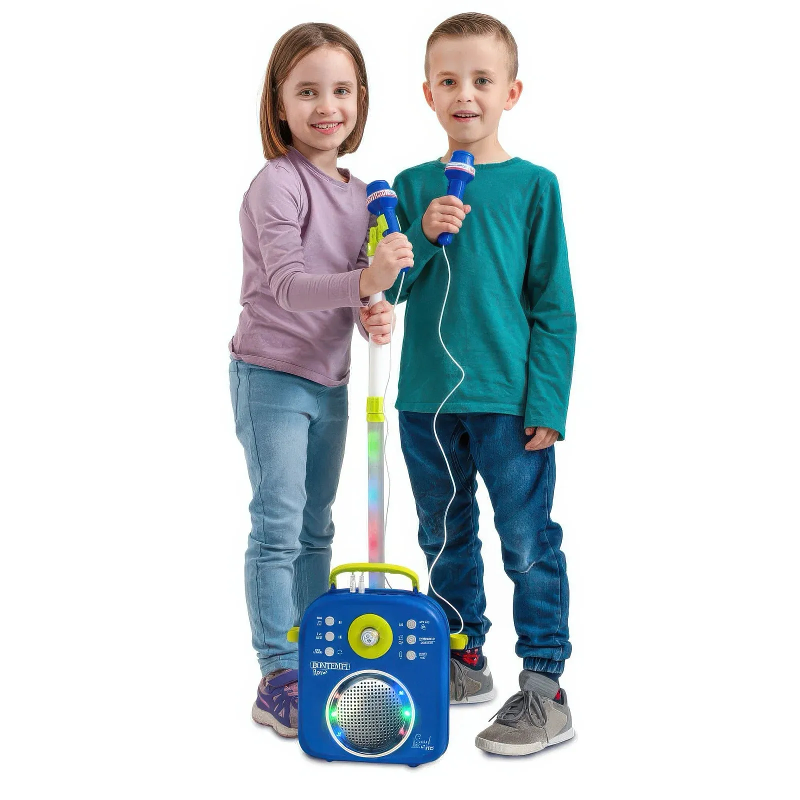 BONTEMPI Karaoke Sound Box with 2 Microphones