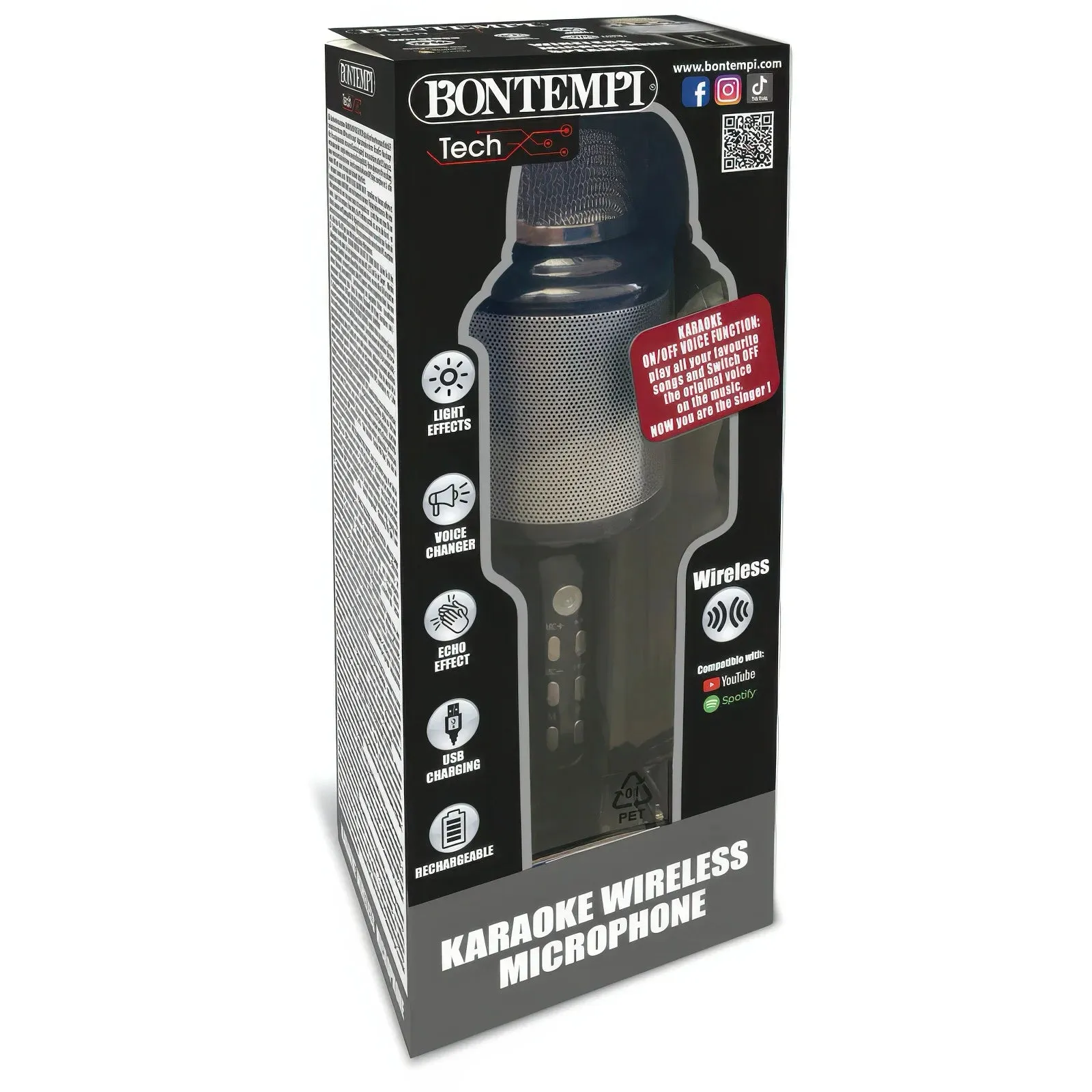 BONTEMPI Karaoke Wireless Microphone