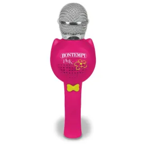 BONTEMPI Wireless Karaoke Microphone - Pink