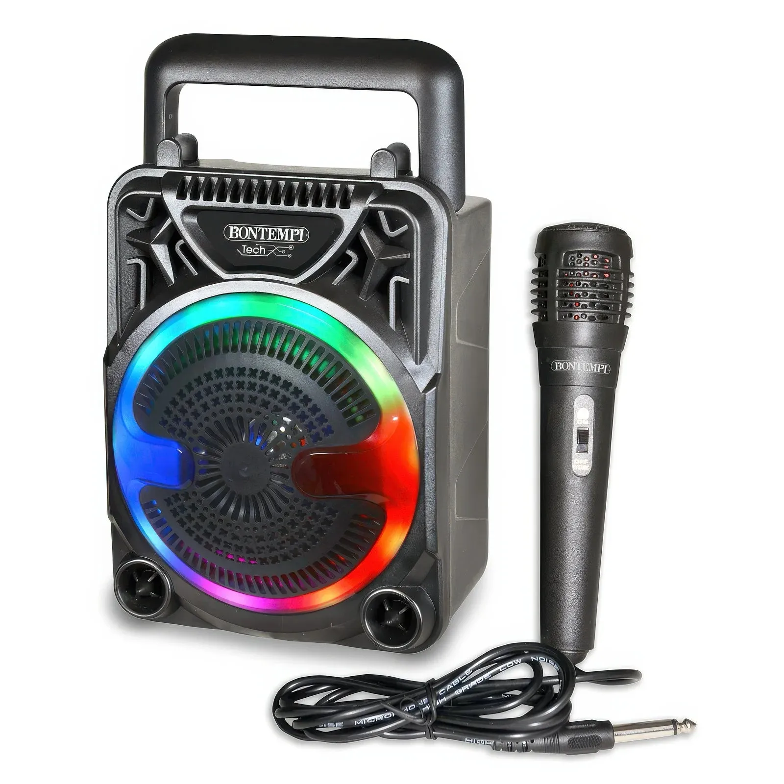BONTEMPI Wireless Speaker with Microphone & RGB Lights