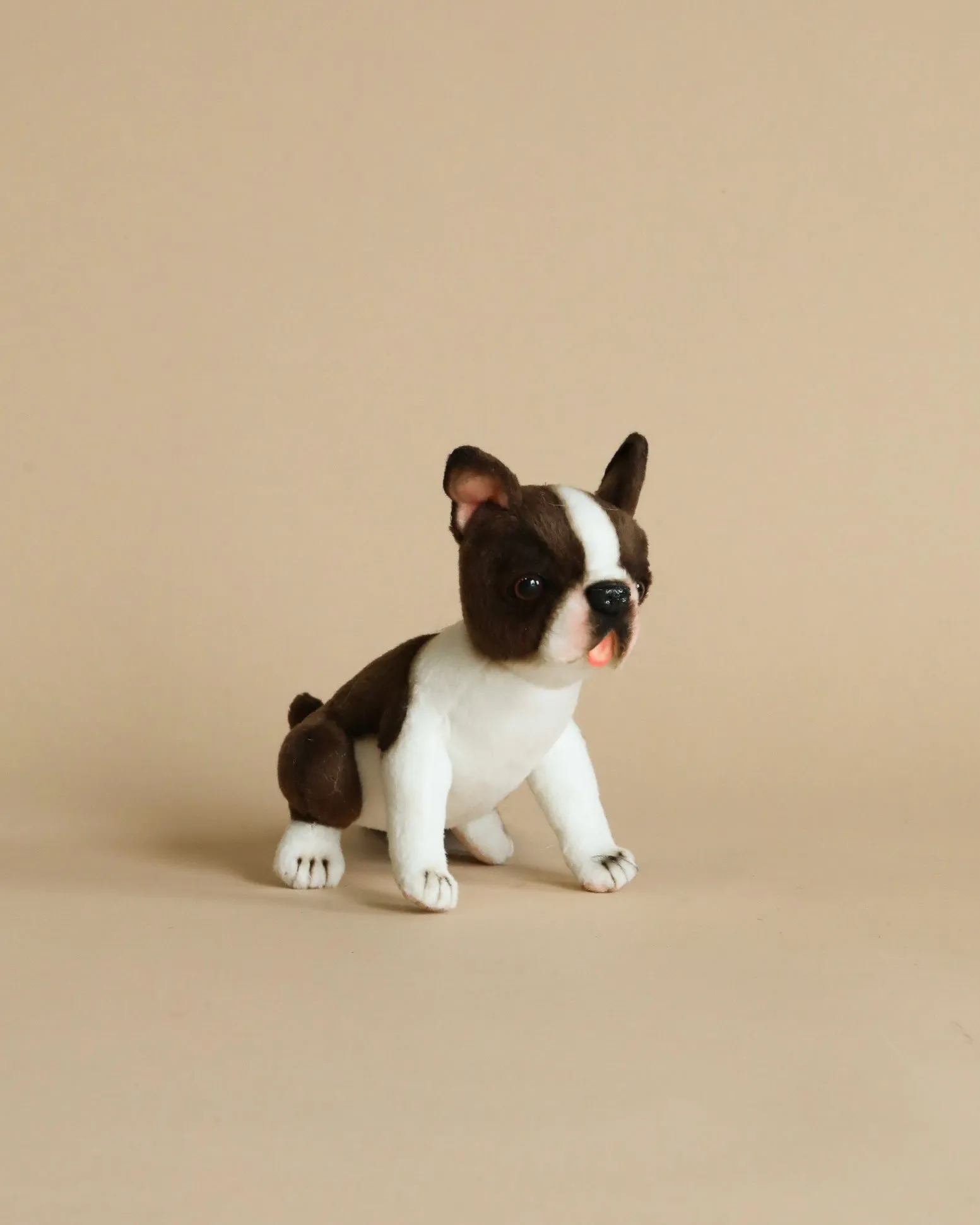 Boston Terrier Tea Cup Stuffed Animal Odin Parker