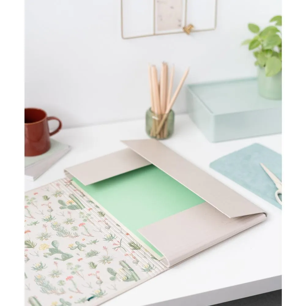 Botanical Flap Folder