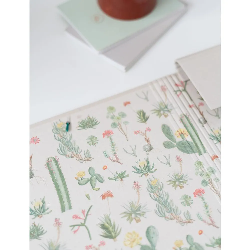 Botanical Flap Folder
