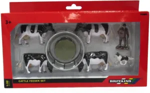 Britains 1:32 Cattle Feeder Farm Playset Collectable Farmyard Animal Toys for Children