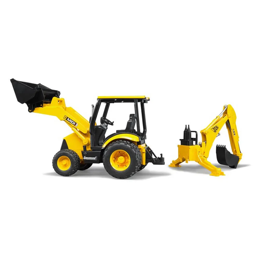 Bruder Pro Series JCB Midi CX Loader Backhoe 1:16 Scale Vehicle