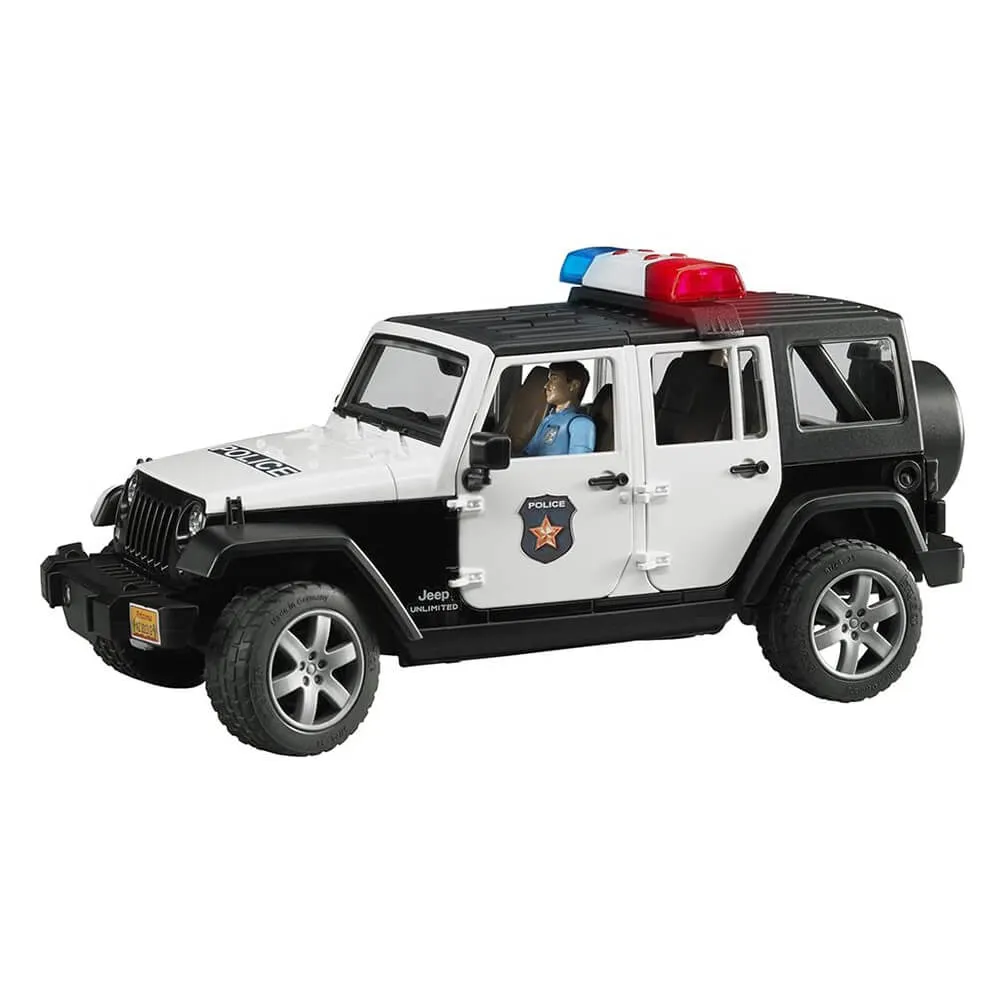 Bruder Pro Series Jeep Rubicon Police Vehicle w Policeman