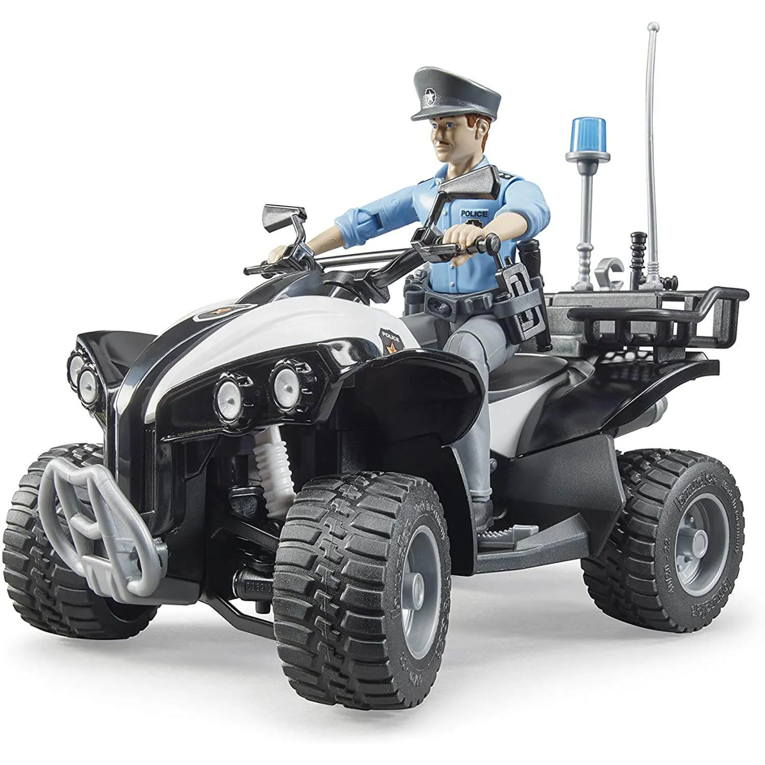 Bruder Pro Series Police Quad with Policeman and Accessories