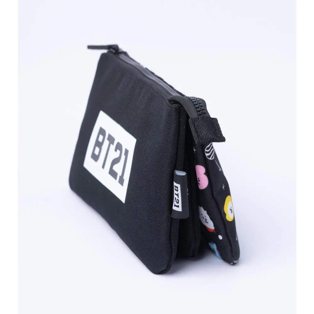 BT21 Cool Collection Triple Pencil Case