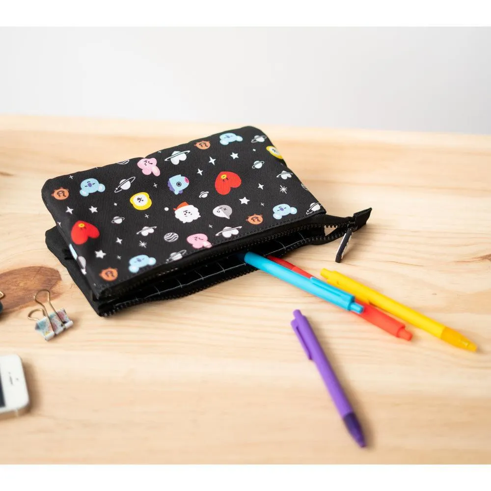 BT21 Cool Collection Triple Pencil Case
