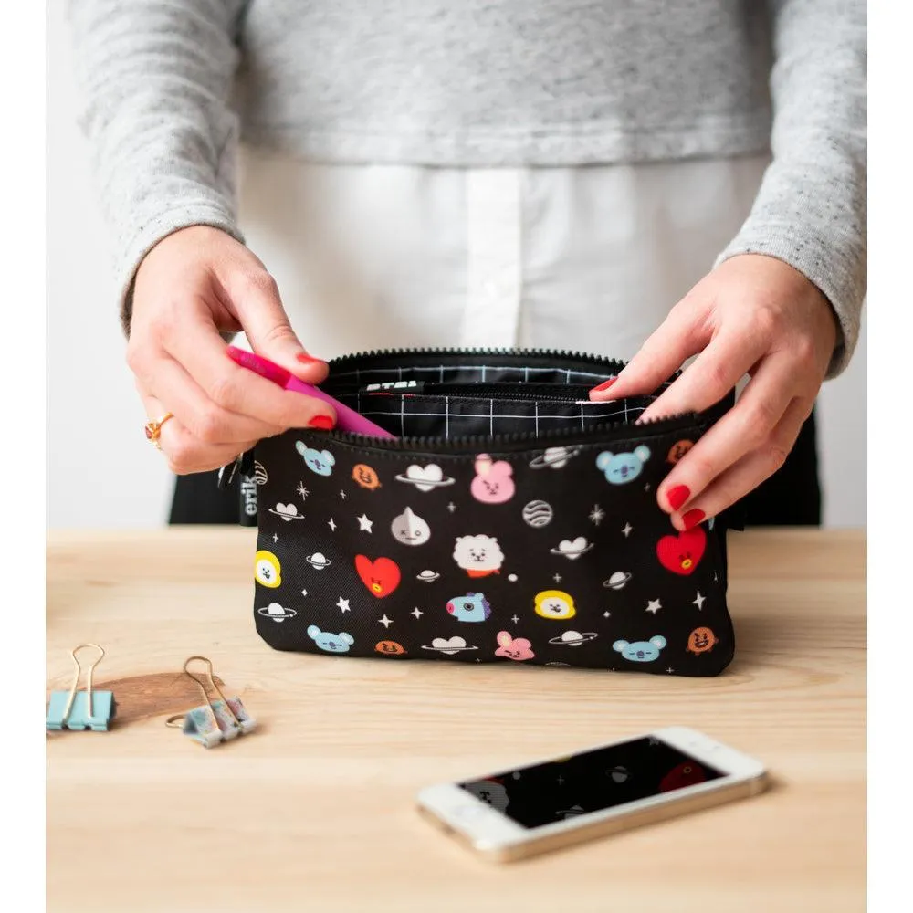 BT21 Cool Collection Triple Pencil Case