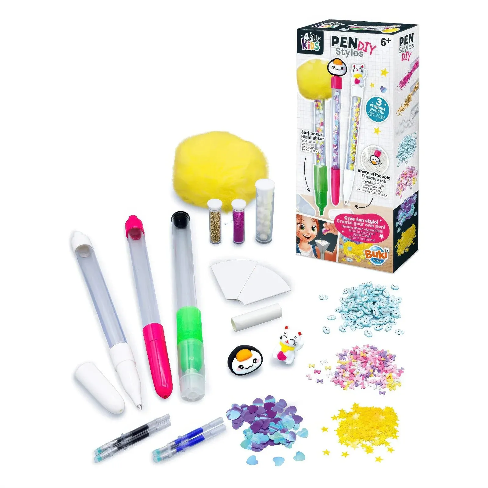BUKI DIY Pens Set - Kawaii