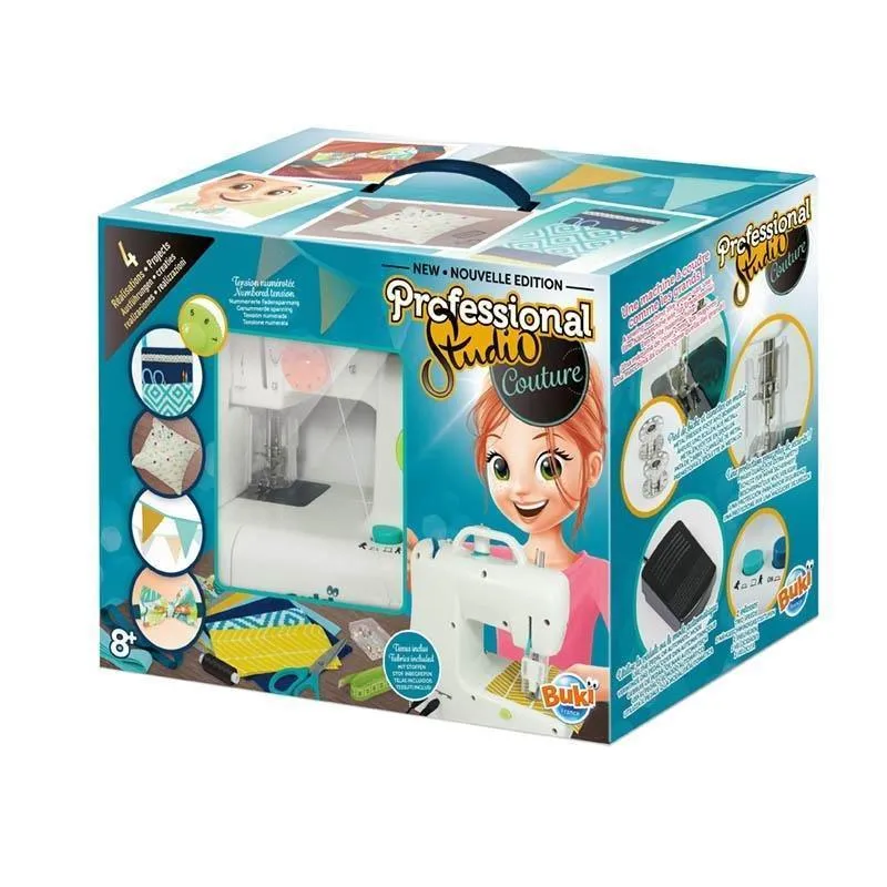Buki France 5410 Professional Studio Couture V2 Deluxe Toy Sewing Machine