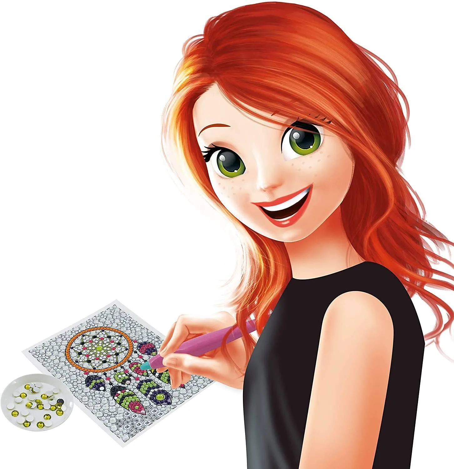 BUKI France DP006 Be Teens Glitters - Dreamcatcher