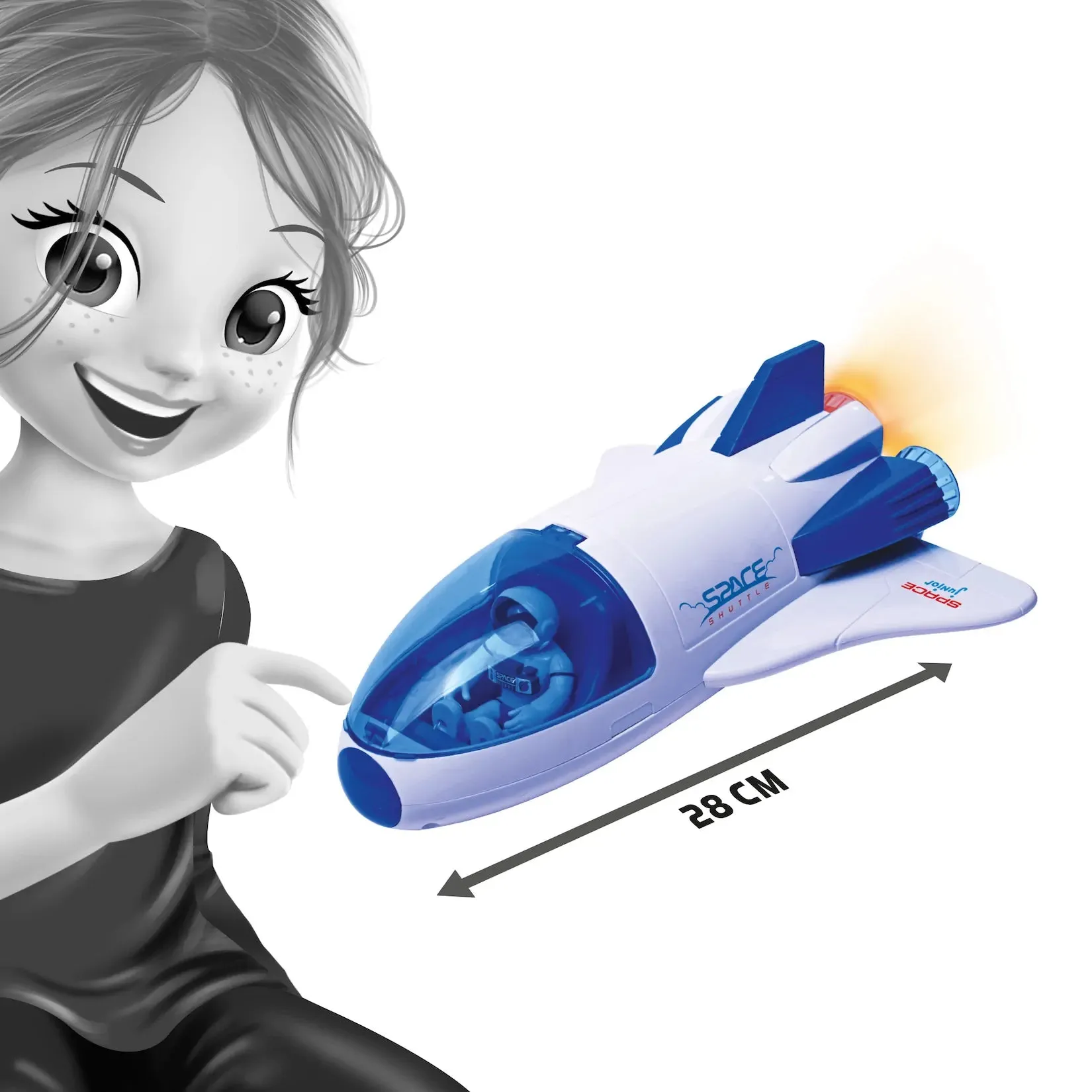 BUKI France RC Space Shuttle
