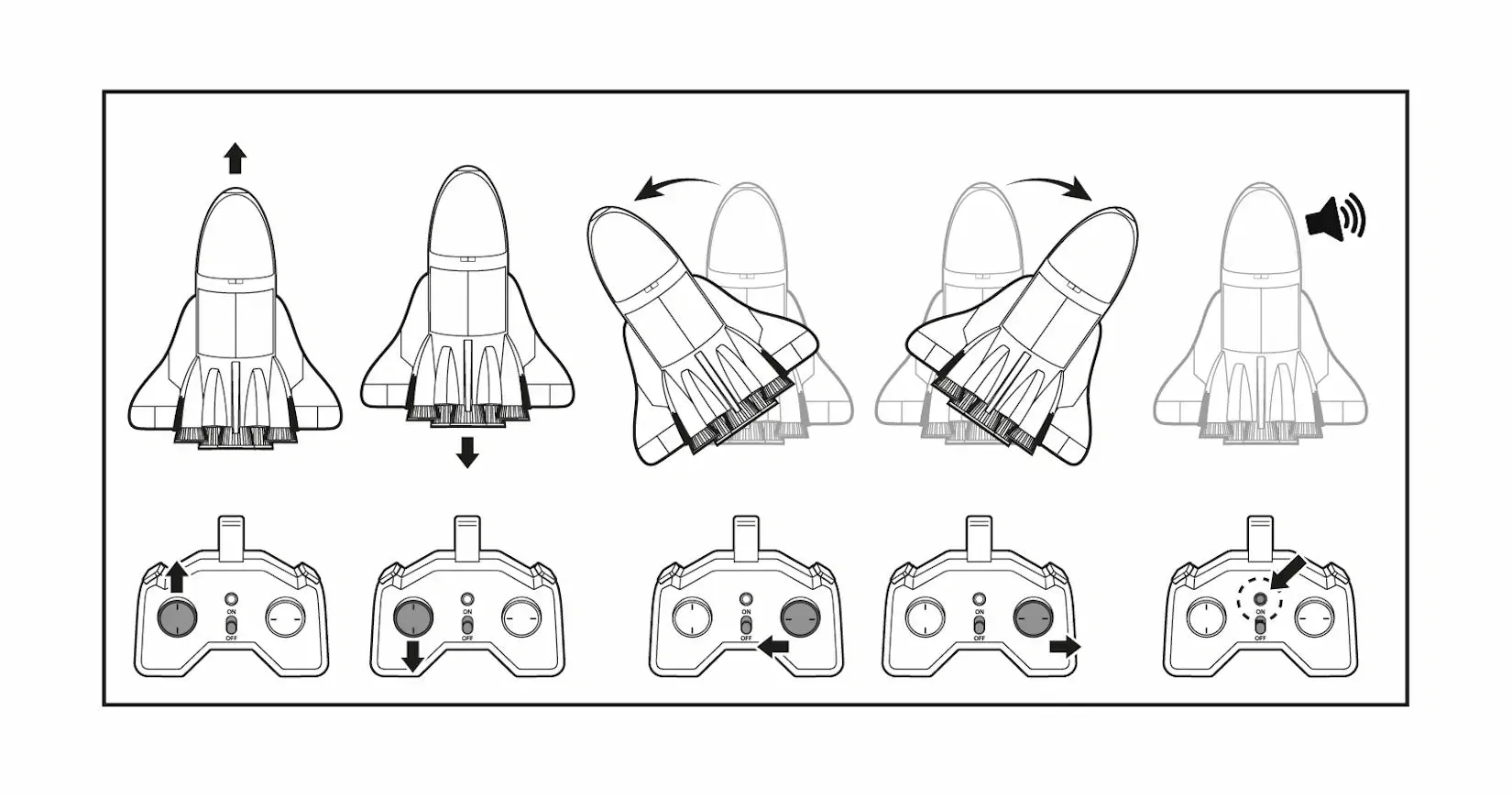 BUKI France RC Space Shuttle