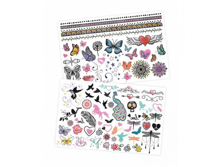 BUKI France TA001 - 75 Assorted Tattoos