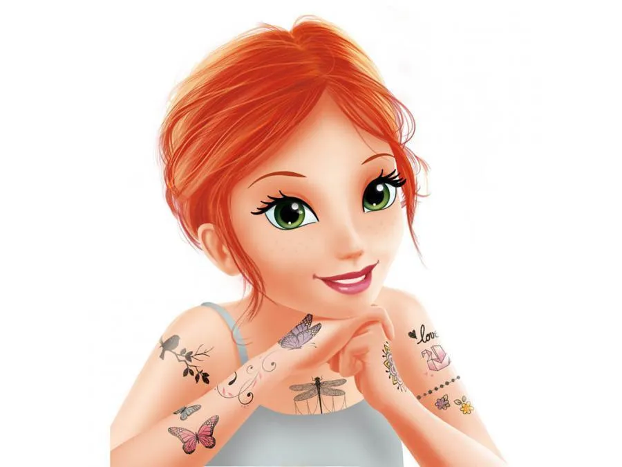 BUKI France TA001 - 75 Assorted Tattoos