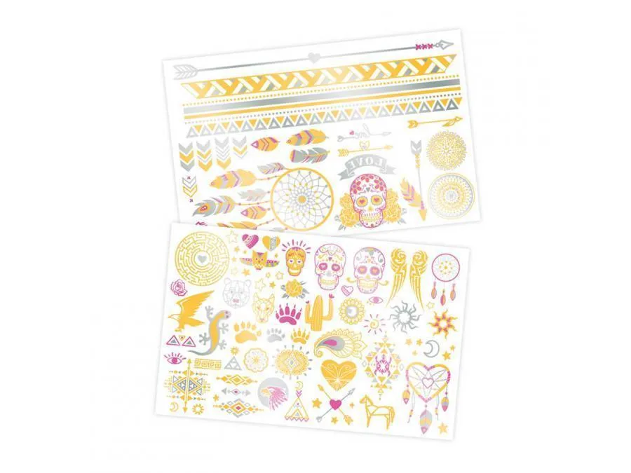 BUKI France TA001 - 75 Assorted Tattoos