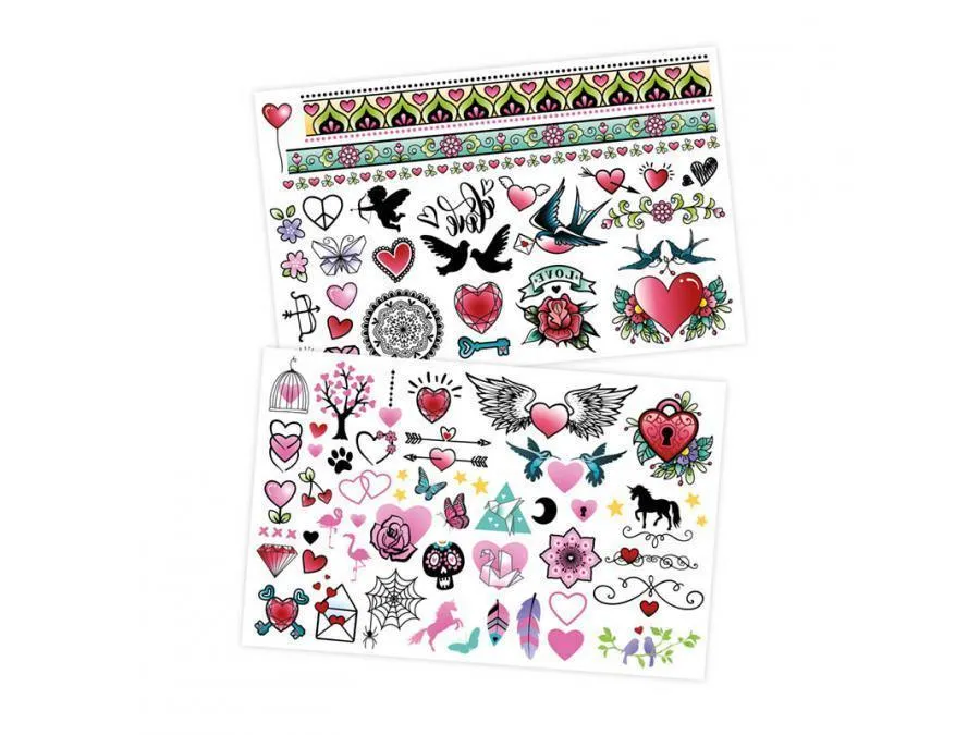 BUKI France TA001 - 75 Assorted Tattoos