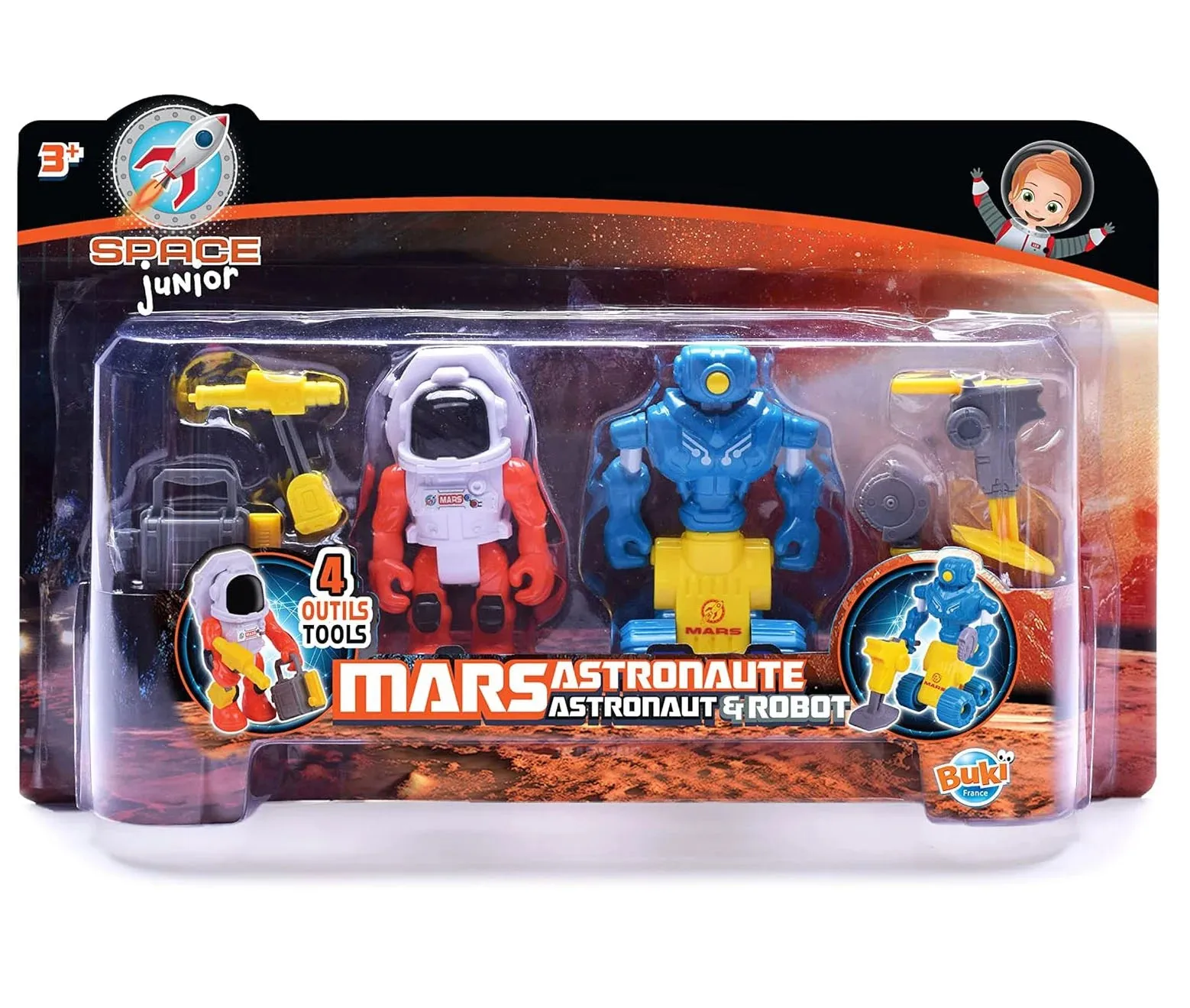 BUKI Mars - Astronaut & Robot