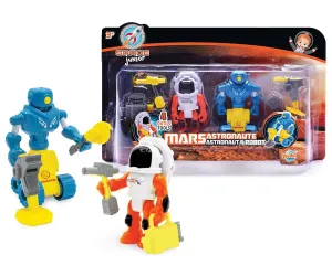 BUKI Mars - Astronaut & Robot