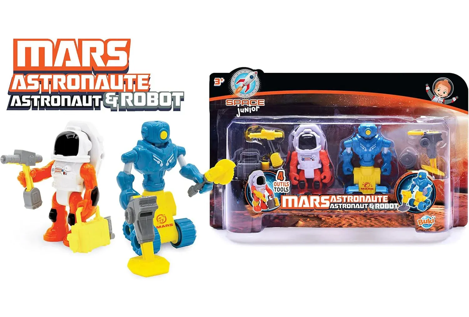 BUKI Mars - Astronaut & Robot