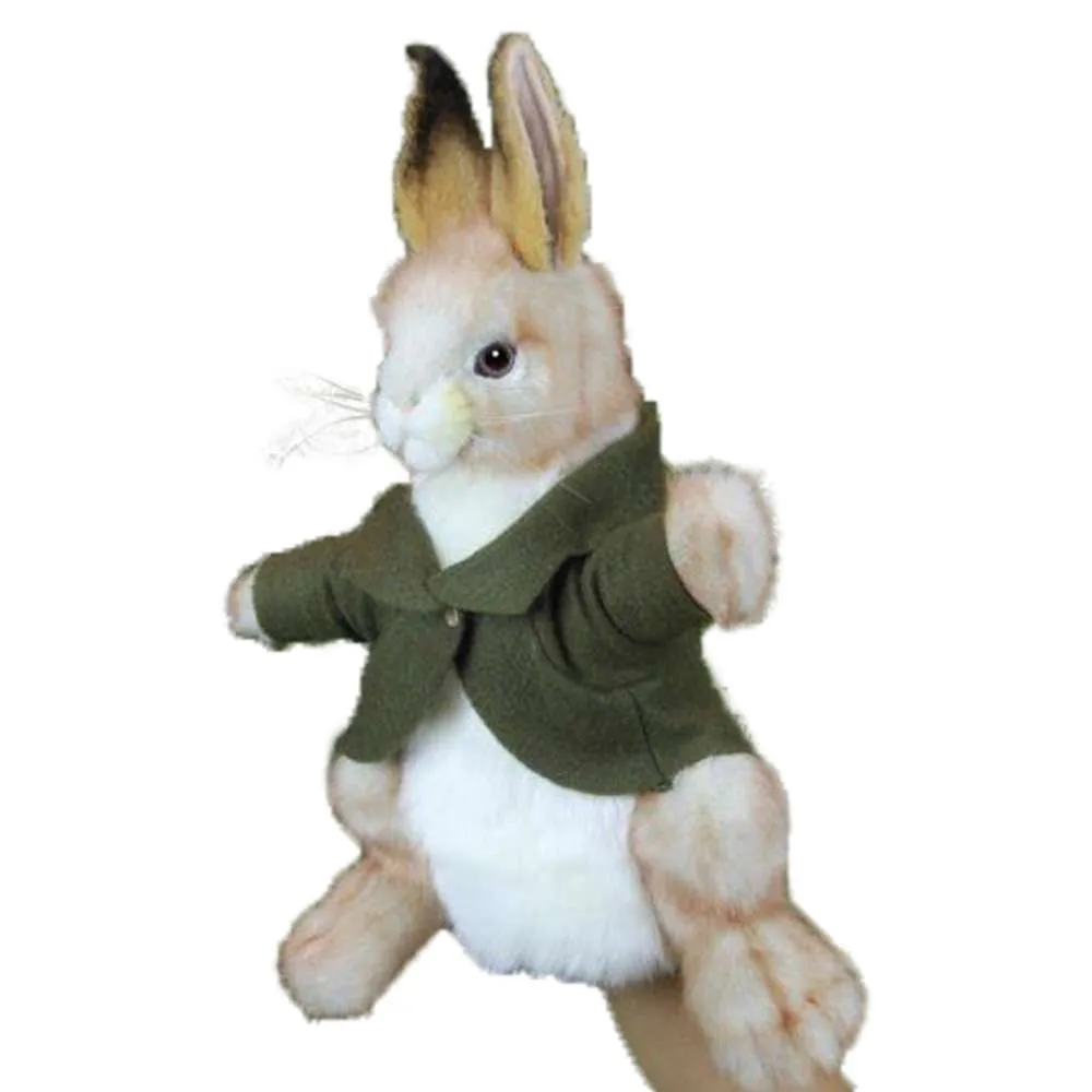 Bunny Puppet With Green Jacket Odin Parker