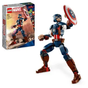 Captain America Construction Figure