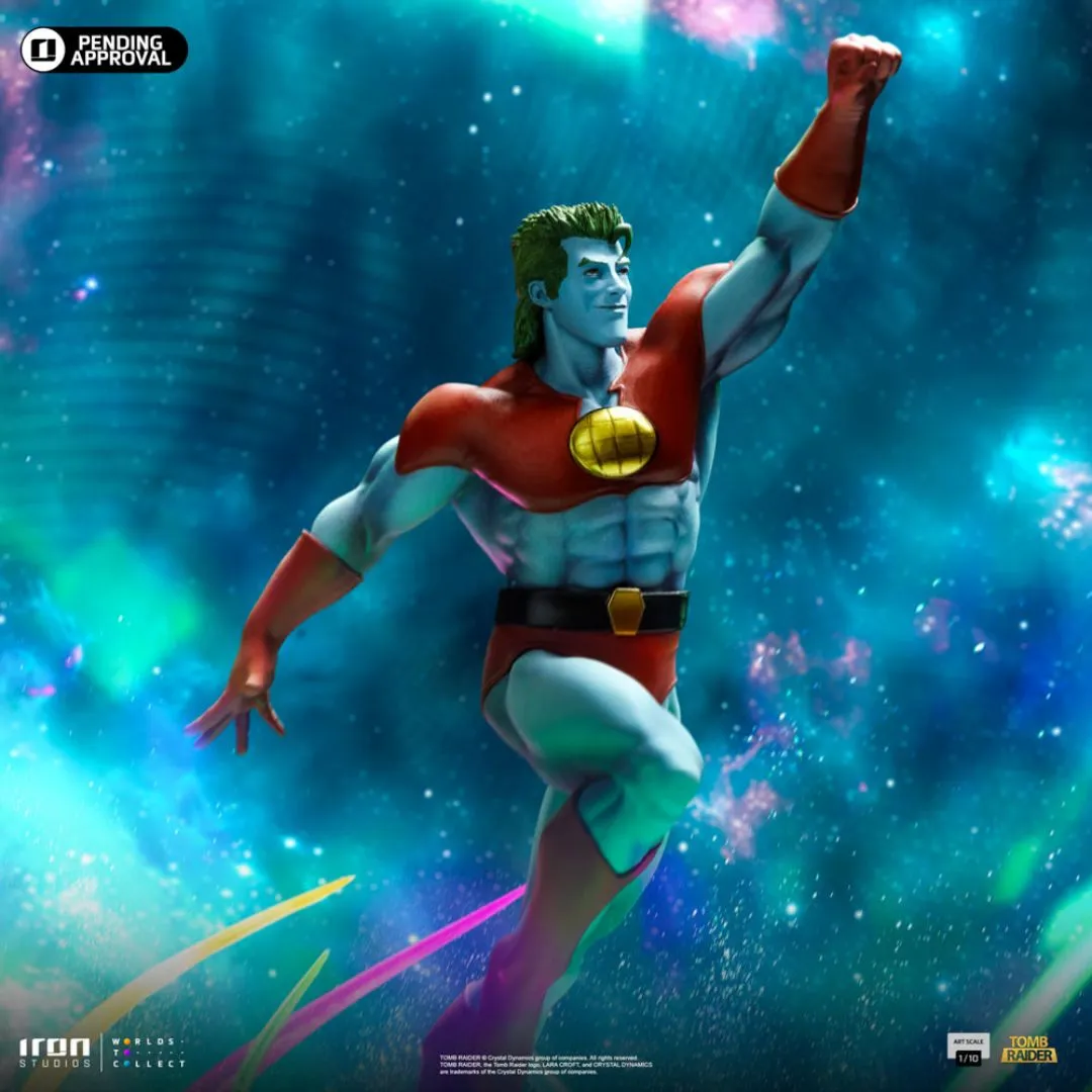 Captain Planet Captain Planet And The Planeteers Statue By Iron Studios