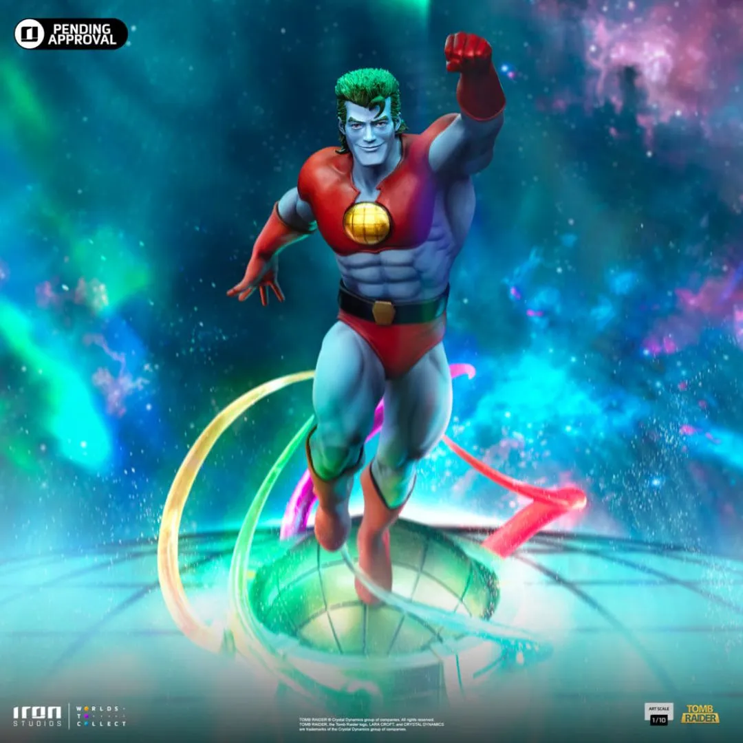 Captain Planet Captain Planet And The Planeteers Statue By Iron Studios