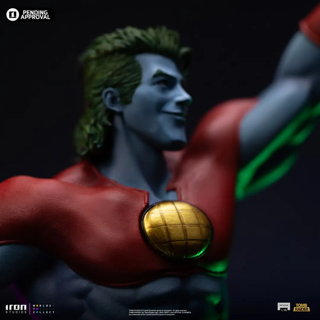 Captain Planet Captain Planet And The Planeteers Statue By Iron Studios