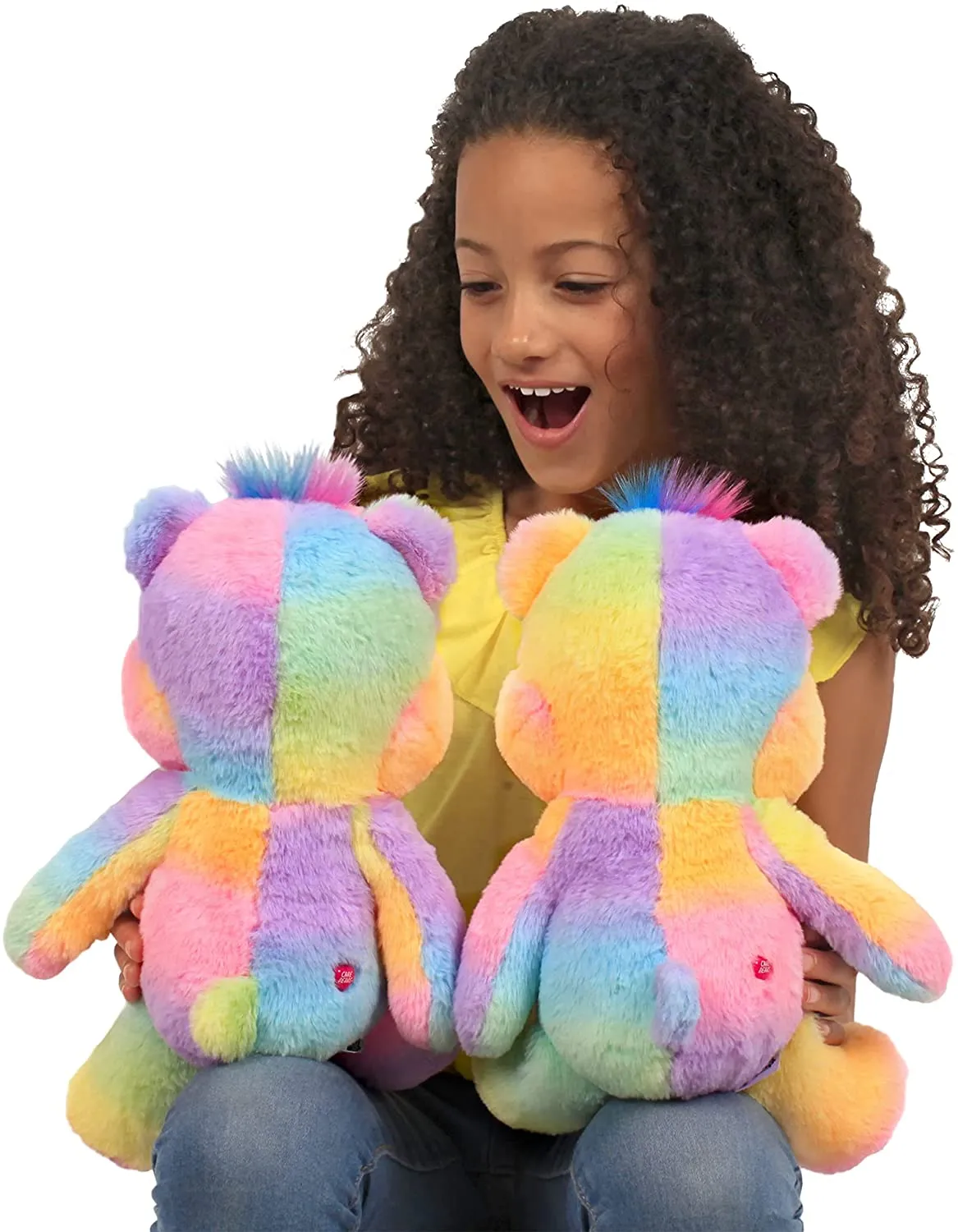 Care Bears 22077 14 Inch Medium Plush Togetherness Bear, Collectable Cute Plush Toy, Cuddly Toys for Children, Soft Toys for Girls and Boys, Cute Teddies Suitable for Girls and Boys Aged 4 Years  