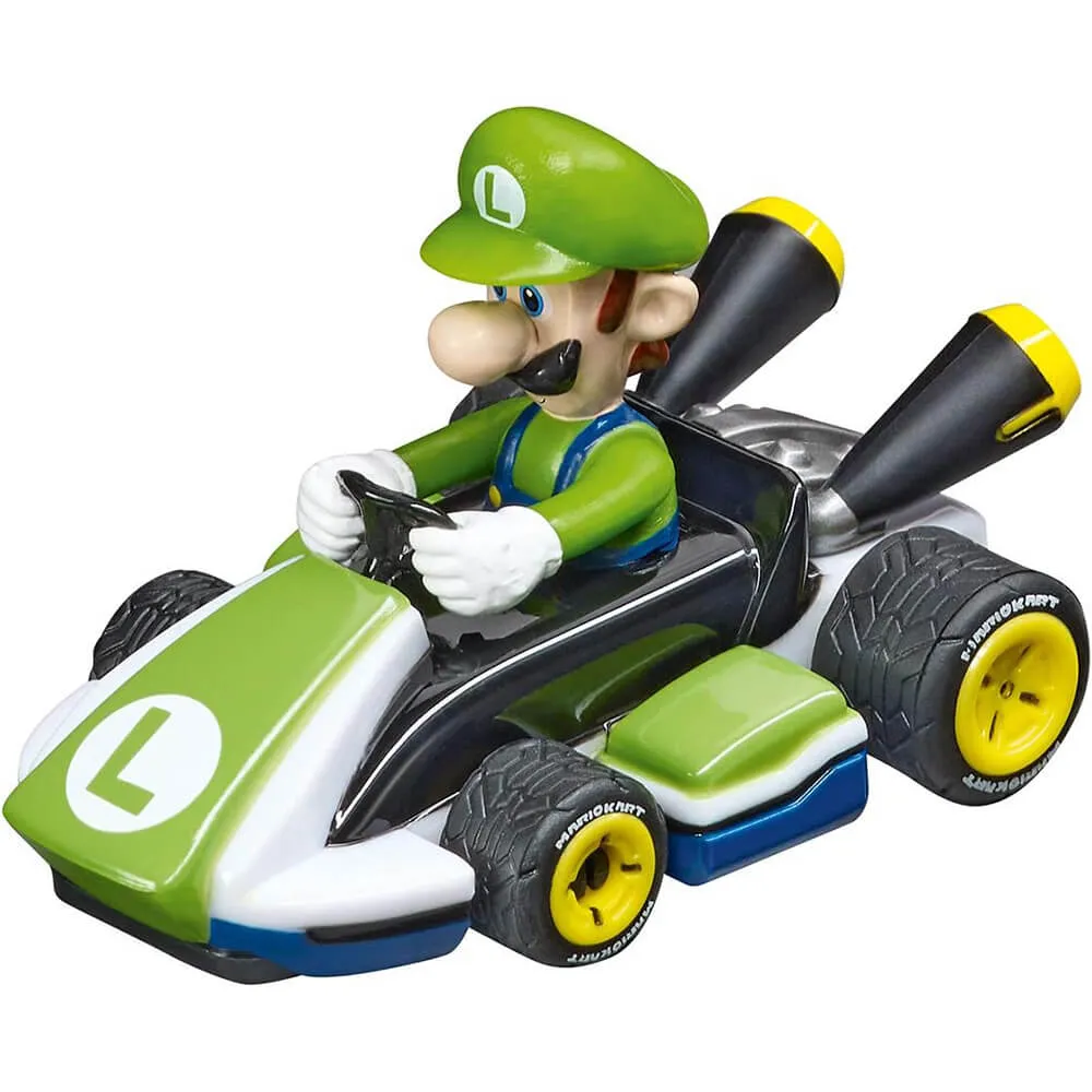 Carrera FIRST Mario Kart Mario vs Luigi 1:50 Scale Slot Car Racing Set