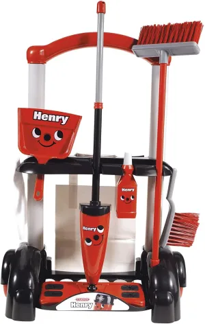 Casdon 630 Henry Cleaning Trolley Red