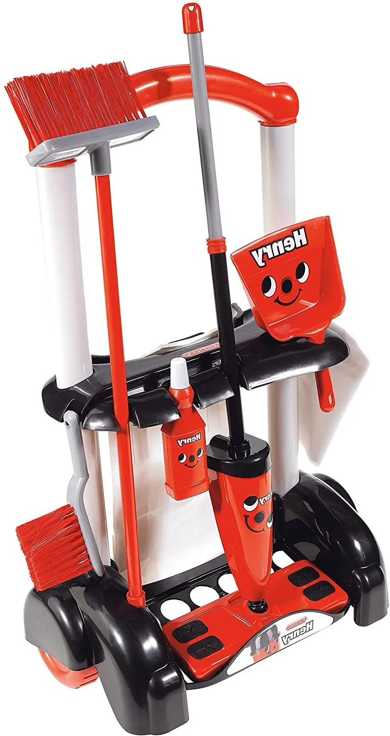 Casdon 630 Henry Cleaning Trolley Red