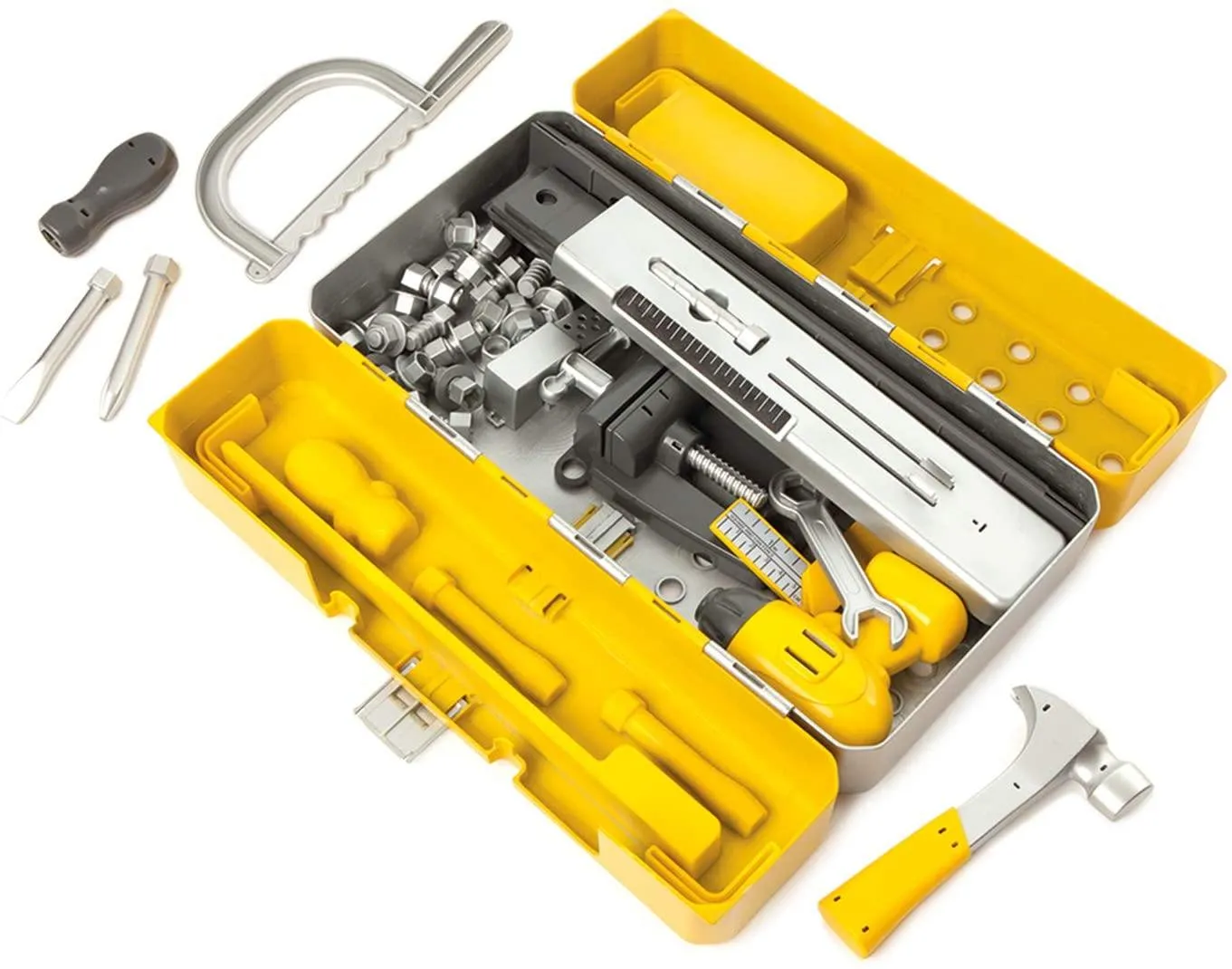 Casdon 644 Tool Box Workbench, Yellow