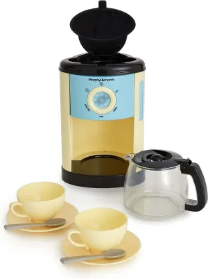 Casdon Morphy Richards Fillable Toy Coffee Maker - Interactive Pretend Play for Kids Aged 3  (65050)