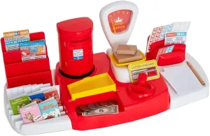 Casdon Post Office,Toy Post Office for Children Aged 3 , Equipped with Several Essential Items for Customers and Shopkeepers